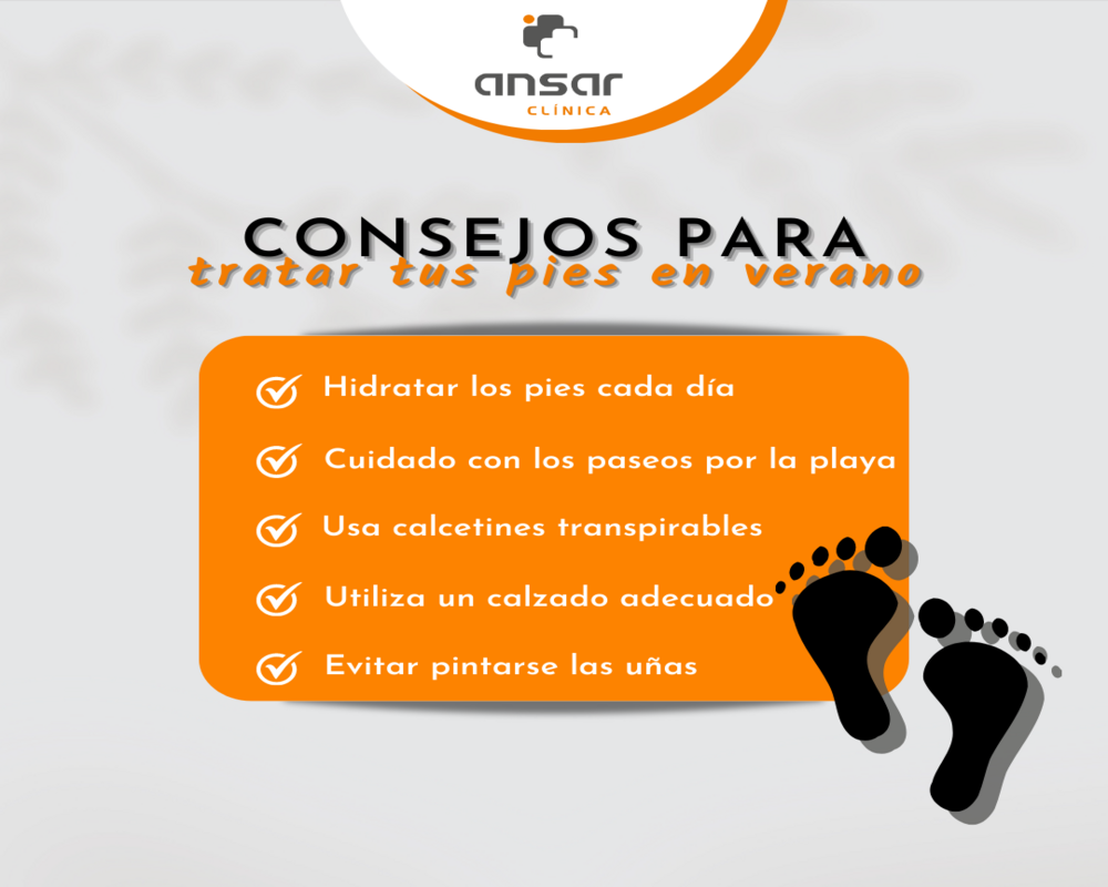 En este momento estás viendo Consejos para tratar tus pies en verano